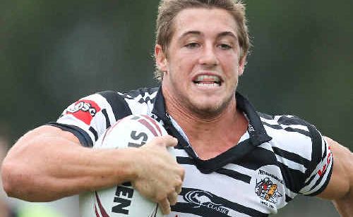 Quick feet: Seagulls five-eighth Kayne Lawton will look to breach the Burleigh Bears’ defence tomorrow. Quick feet: Seagulls five-eighth Kayne Lawton will look to breach the Burleigh Bears’ defence tomorrow.